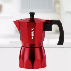 Cafetera Holstein Italiana 6 Tz Aluminio H-08084