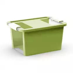 Caja organizadora 19x36.5x26 cm bi storage verde s 11 lt