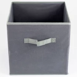 Caja organizadora box 30x30x30cm grey