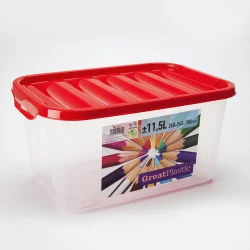 Caja Organizadora Great Plastic Asas Colores Surtidos 11.5 Lt 4234