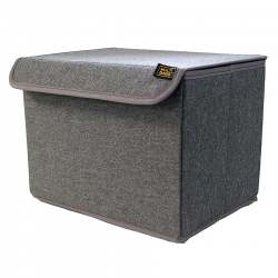 Caja Plegable 6489 Pano Chocolate 28 X20 X21 Cm - Home Sentry