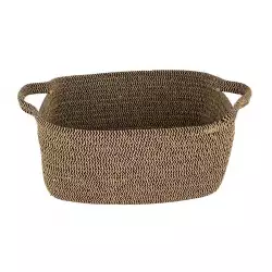 Canasta Decorativa Concepts Sweet Mocca 20X15X20Cm Marron Polie