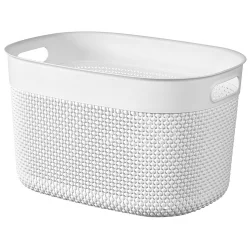 Canasta Filo Curver 18 Lt Crema 22X38X29