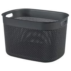 Canasta Filo Curver 30 Lt Negro 27X44X33