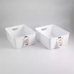 Canastas Great Plastic 140X56X15Cm 2 Ud