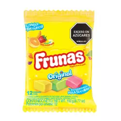 Caramelo Frunas Original 192 Gr Frutas 07774