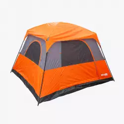 Carpa Clark 5 Personas O + 300X270X180Cm Naranja 80% Poliuretan