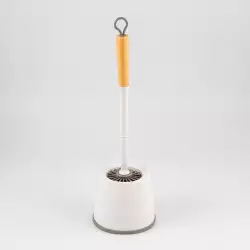 Cepillo Bano Expressions 43Cm Blanco Bambu Plastico 2322006