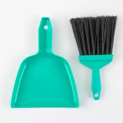 Cepillo Con Recogedo Bettanin 15Cm Azul Plastico Bt147