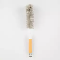 Cepillo Expressions Botella 37Cm Blanco Bambu Plastico 2321022