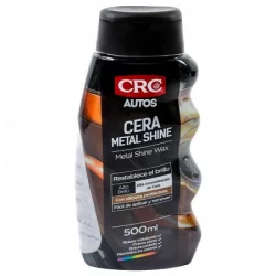 Cera Metal Shine Crc 10229420 500ml-Negro