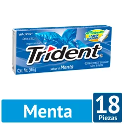 Chicle Trident Value Pack Menta X 30.6 Gr 6053