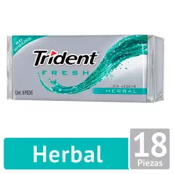 Chicle trident value pack x 30 .6 gr fresherbal 7757