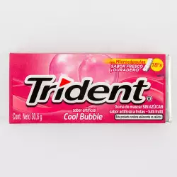 Chicle trident value pack x 30.6 gr coolbubble 6091
