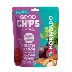 Chips de remolacha paramo snacks x 28 g horneado