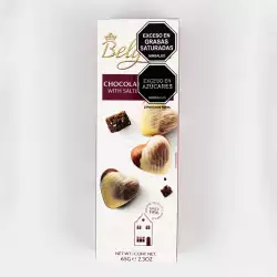 Chocolate Belgian Hearts Salted Browni 65 Gr 8136