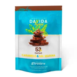 Chocolate Davida X 120Gr En Trozos Con Caramelo Y Sal 57De Cacao 506