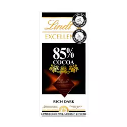 Chocolate Lindt Excellence X 100Gr 85 Cocoa Dark 53483