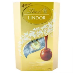 Chocolate Lindt Lindor Cornet Assorted X 200 Gr