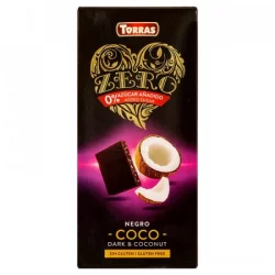 Chocolate Negro De Coco Torras 125Gr