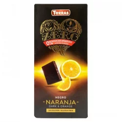 Chocolate Negro De Naranja Torras 125Gr