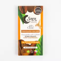Chocolate Sagu 60 Cacao  80 Gr  Cafe