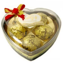 Chocolates Adro X 62,5Gr X 5Und Estuche De Corazón 0368