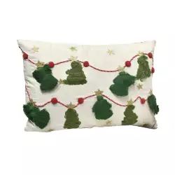 Cojin Expressions Arboles 35X50Cm Blanco Algodon Ae-Nh-302