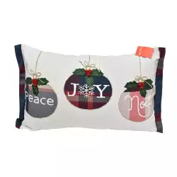Cojin Expressions Peace Joy 35X50Cm Algodon Ho-Cu-1991
