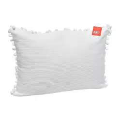 Cojin Expressions Unicolor 35X50Cm Blanco Algodon Ae-Nh-313B