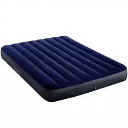 Colchon Inflable Intex + 2 Almohadas Inflable  + Bomba