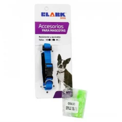 Collar Perro Clark 40827 S 12Mm Azul Rey