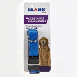 Collar Perro Clark 41008 Xl 25Mm Azul Rey