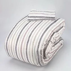 Comforter expressions sencillo ovejero stripes rosa gris xj20200111