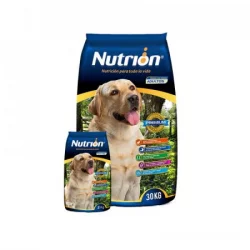 Concentrado Perro Adultos Nutrion Carne-Pollo 30+2 Kg