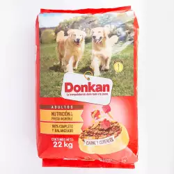 Concentrado perro donkan 22 kg carne cereales m512