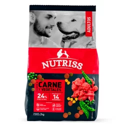 Concentrado Perro Nutriss 2 Kg Carne Adultos 520625