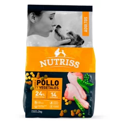 Concentrado Perro Nutriss 2 Kg Pollo Adultos 521125