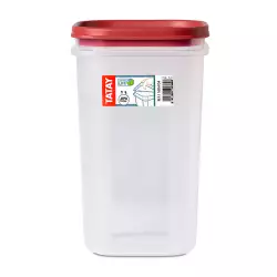 Contenedor Tatay Cuadrado Rojo 1 Lt Polipropileno 1160404