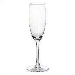 Copa glass collection setx4 180ml champagne en vidrio cc7000300