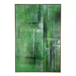 Cuadro concepts jade collection 82x122cm verde pol