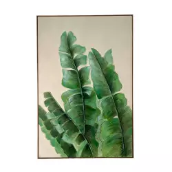 Cuadro Hojas Concepts Savanna 82X122Cm Poliester 448-7415327