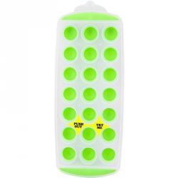 Cubeta Para Hielo Chef Craff Morado Azul Verde - Home Sentry