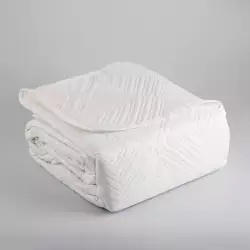 Cubre Cama Expressions Basic King Blanco 100% Poliester Qskmowhbs
