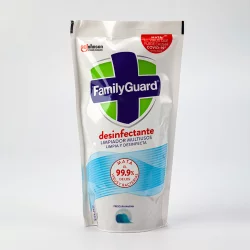 Desinfectante familyguard doy pack líq multiusos frescura marina 500ml
