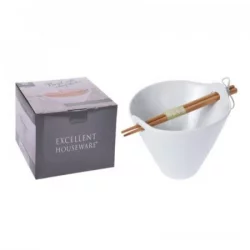 Dip And Chips Bowl Excellent Houseware 795880310 Con Palillos Ba