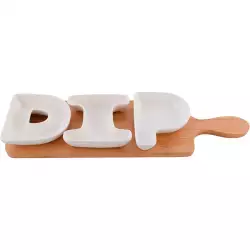 Dip and chips concepts 5pz en porcelana 086-545900