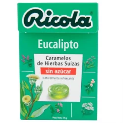 Dulces Ricola 0 Azucar Eucalipto 150 Gr 009269