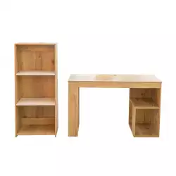 Escritorio+Bibliotec Rta Design Astana 120X73X50Cm Duna Aglomera