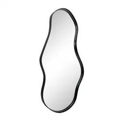 Espejo Concepts Abstracto Monocromia 60X110Cm Negro 448-7515236